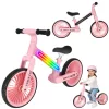 Trike Fix Glow LED-es terepkerékpár rózsaszínű