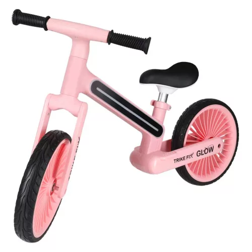 Trike Fix Glow LED-es terepkerékpár rózsaszínű