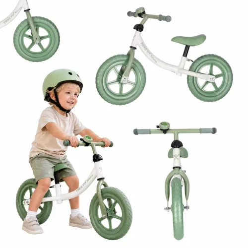 Trike Fix Balance futóbicikli csengővel, zöld