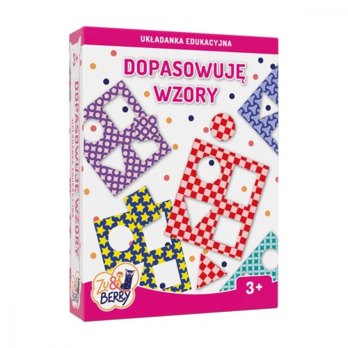 MUDUKO Matching patterns Oktatási puzzle 3+