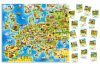 CASTORLAND Harta educațională puzzle a Europei