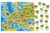 OEM CASTORLAND Oktatási puzzle Európa térképe