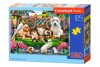 CASTORLAND Puzzle 180el. Háziállatok a parkban