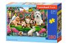 OEM CASTORLAND Puzzle 180el. Háziállatok a parkban