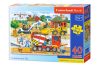 OEM CASTORLAND Puzzle 40el. Maxi építkezés