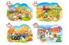 OEM CASTORLAND Puzzle 4in1 Négy évszak - Négy évszak