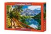 OEM CASTORLAND Puzzle 1000el. Braies-tó, Olaszország - Braies-tó Olaszország