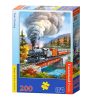 OEM CASTORLAND Puzzle 200el. Vonatátjáró - Vonat