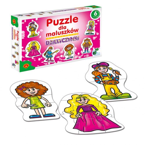 ALEXANDER Puzzle kisgyermekeknek - lányoknak