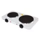 Adler AD6504 elektromos főzőlap 2 lapos, 2500 W, Fehér/Fekete