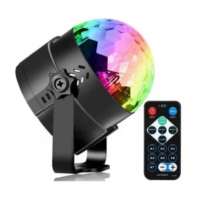 OEM RGB LED diszkógömb projektor + távirányító
