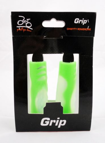 Jet Classic kormánymarkolat, 120mm, zöld-átlátszó