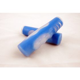 Jet Classic kormánymarkolat, 120mm, kék-átlátszó