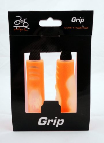 Jet Classic kormánymarkolat, 120mm, narancs-átlátszó