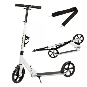   Nagy összecsukható roller 91-101 cm-es kulacstartóval fehér