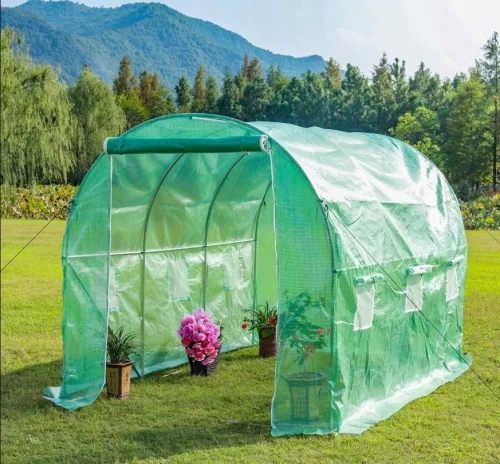 Kerti fólia alagút üvegház fólia növények termesztéséhez 3x2x2m 6m2