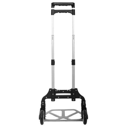 Kétkerekű, összecsukható, kézi raktári szállítókocsi, 75 kg