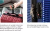 XXL utazóbőrönd szett sötétkék 3 az 1-ben ABS+PC kombinációs zár + ingyenes poggyászmérleg
