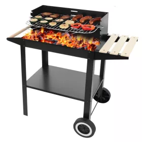 Kerekes faszenes grill + kiegészítők