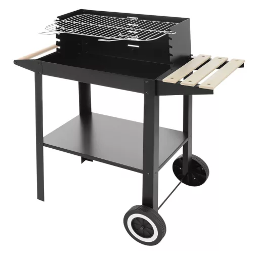 Kerekes faszenes grill + kiegészítők