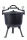 Vadászüst, öntöttvas, magyar fazék tábortűzhöz, grillhez, 10l