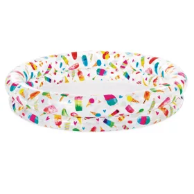 Felfújható kerti medence ICE CREAM 122x25 cm INTEX 59421