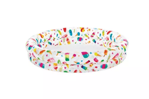 Felfújható kerti medence ICE CREAM 122x25 cm INTEX 59421