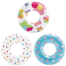   81 cm átmérőjű felfújható úszógumi INTEX 59259 minták keveréke