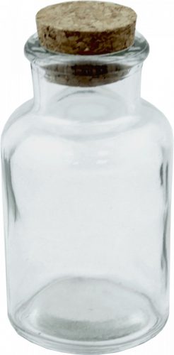 250 ml-es üvegpalack kupakkal FŰSZEREK számára