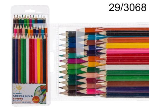 Fa színes ceruzák (36 db)