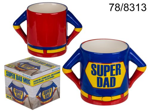 Super Dad bögre - egy szuperhős