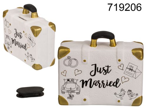 Piggy bank bőrönd - Just Married