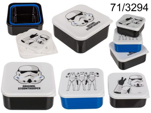 3db reggeli dobozos készlet Stormtrooper Star Wars