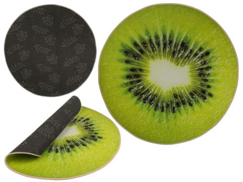 Kiwi dekoratív szőnyeg - átm. 80 cm