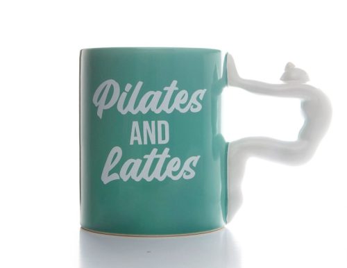 Pilates & Lattes bögre