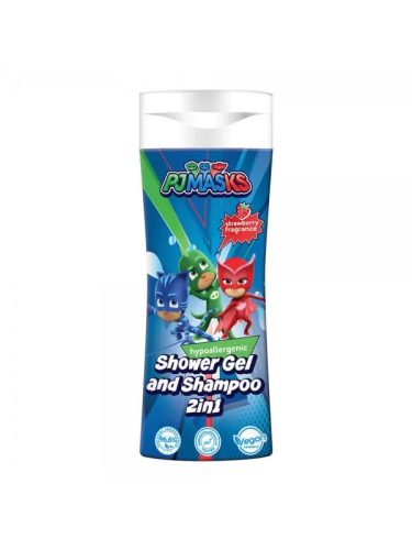 2 az 1-ben tusfürdő és sampon 300 ml - PJMasks