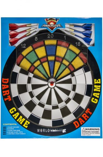 Darts játék (tábla + 6 darts) - átmérője 41 cm