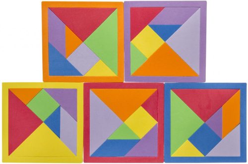 Puzzle tangram puzzle