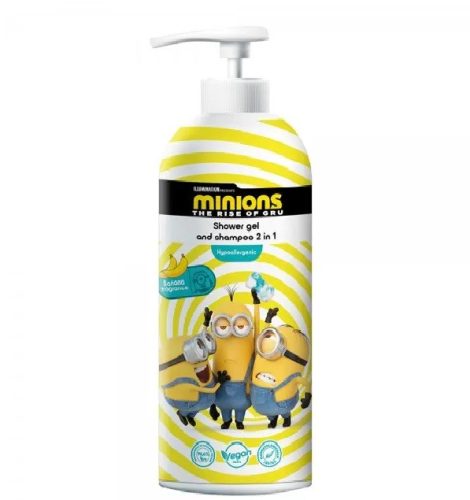 Minions tusfürdő és sampon 1000 ml - banán