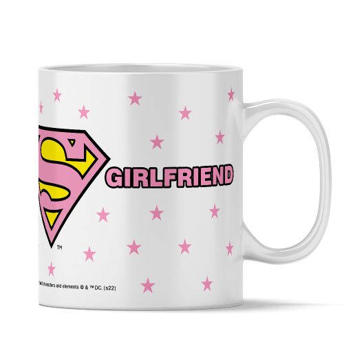 Girlfriend Superman kerámia bögre - licences termék