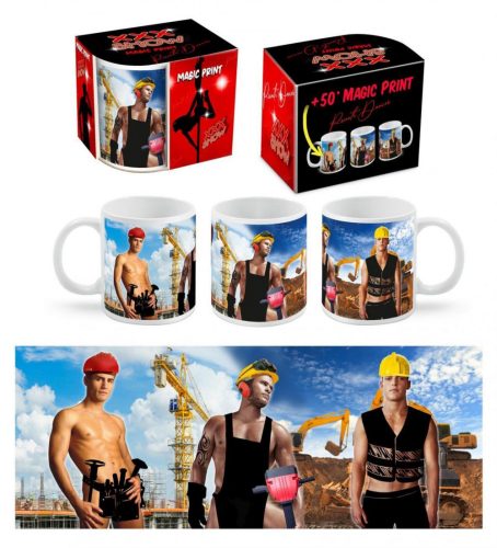 Workers XXX Show Magic Mug - változó szín!