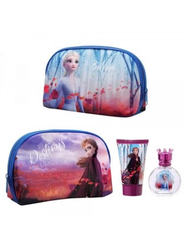 Frozen II kozmetikai táska parfümmel és tusfürdővel