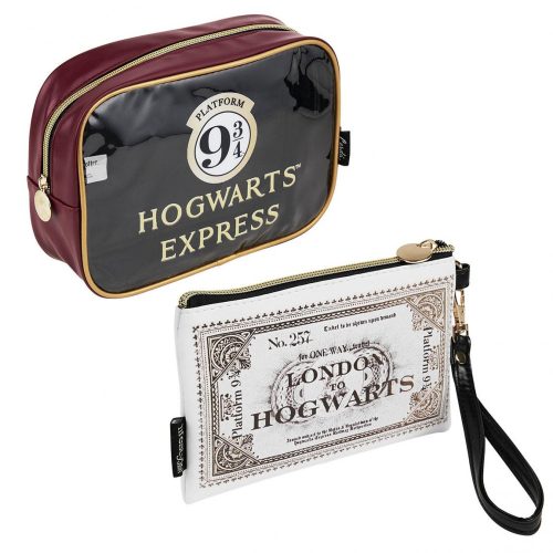 Harry Potter utazószett kozmetikai táska + tasak - licences termék