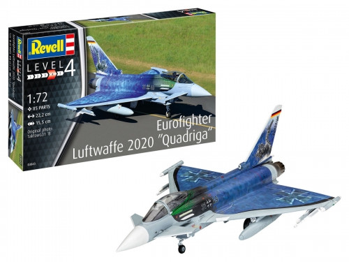 Revell - Eurofighter Luftwaffe 2020 Quadriga