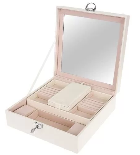 Ékszeres doboz - fehér Beautylushh