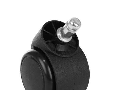 Irodai szék kerekei - 5 db - fekete