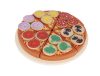 Edu Bebe N15-3 fa pizza játékkészlet, sokszínű