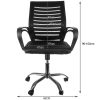 Ergonómikus irodai szék MALATEC FB16427