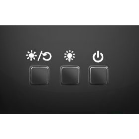 Éjjeli lámpa kivetítővel - fekete LP16857