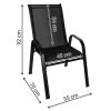 Kerti szék készlet - 4 db. Gardlov 20871